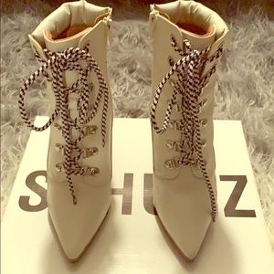 Manolo Blahnik inspired Steve Madden boots.